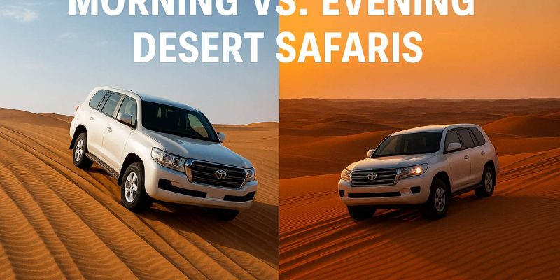 Morning vs. Evening Desert Safaris
